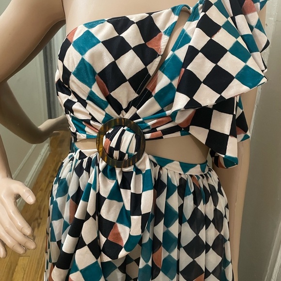 PatBO One-Shoulder Multicolor Dress - Picture 8 of 13